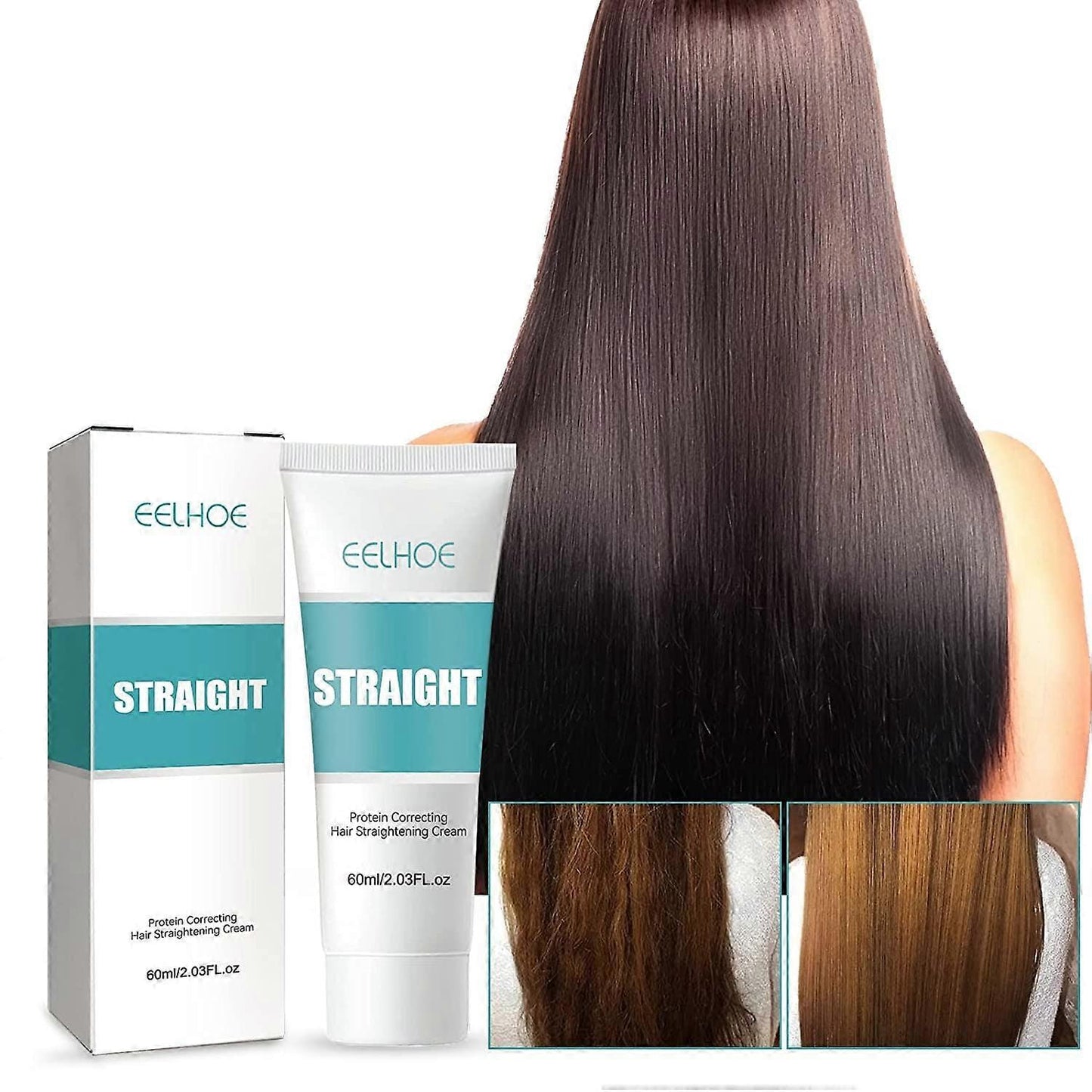 Shineluxy™️Hair Straightener Cream with Protein (Pack of 2)